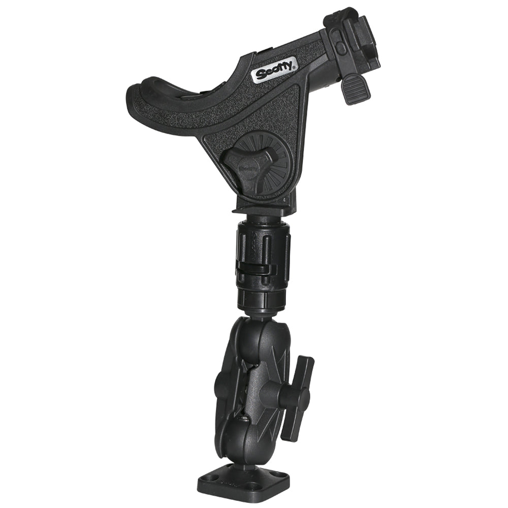 Scotty 162 1.5-inch Ball Mount with Gear Head Post and 241 Side Deck Mount
