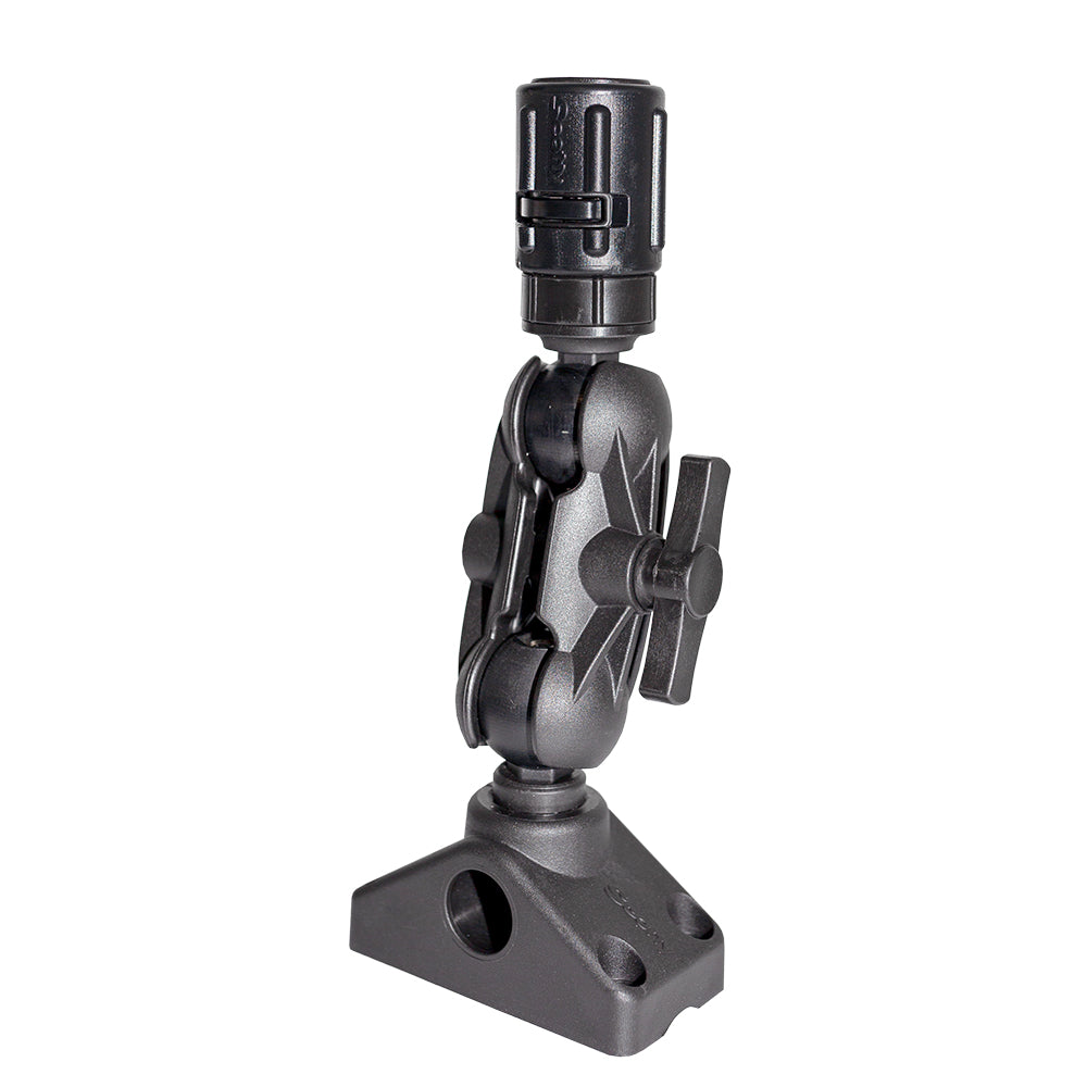 Scotty 162 1.5-inch Ball Mount with Gear Head Post and 241 Side Deck Mount