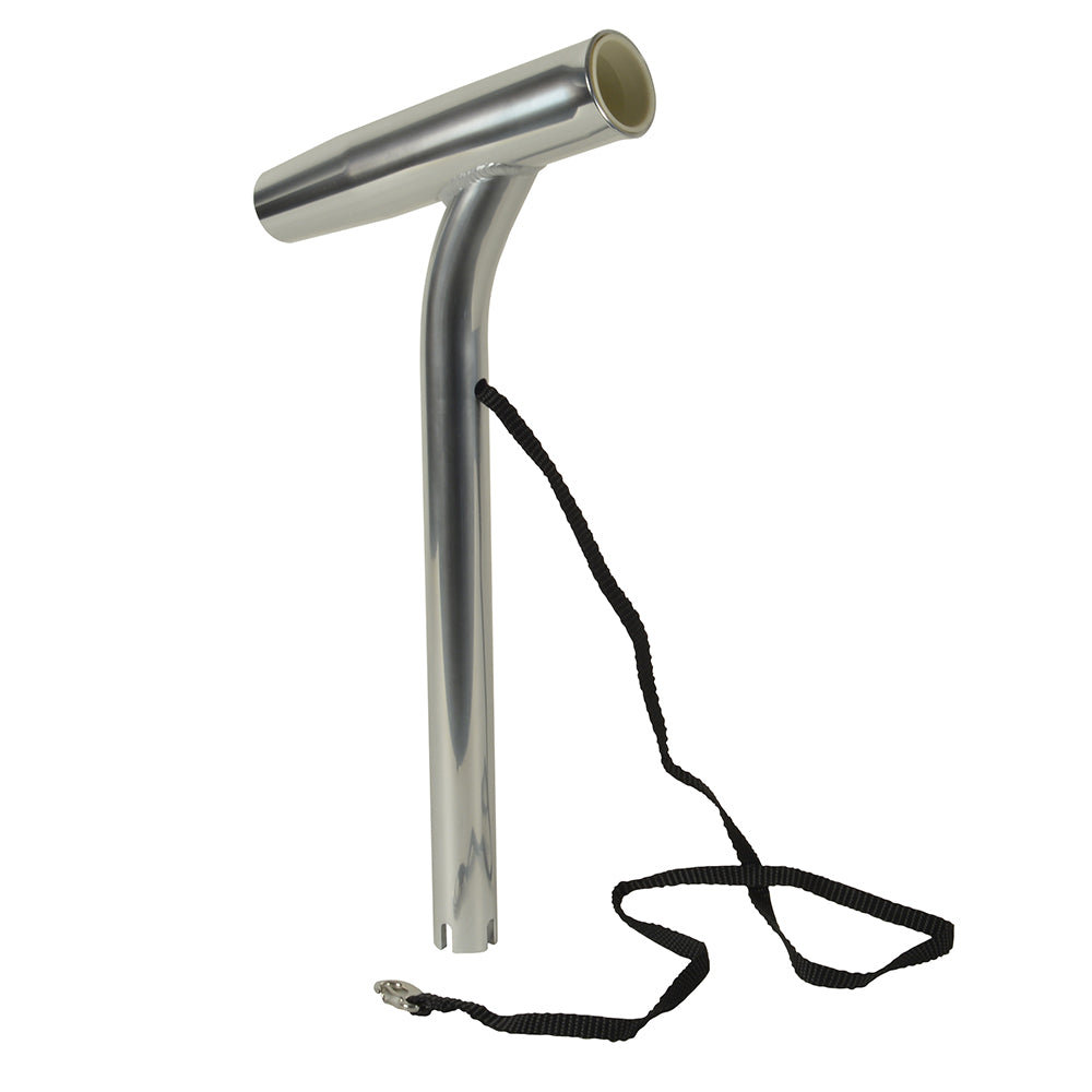 C.E. Smith Outrigger Rod Holder with Liner and Strap - Aluminum, Part 53800