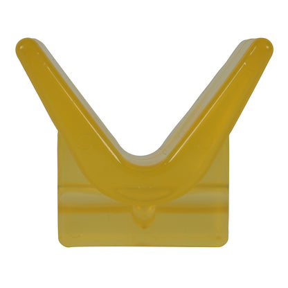 C.E. Smith Y-Stop 3 x 3 Inches with 1/2 Inch Inside Diameter in Yellow PVC, Part 29554