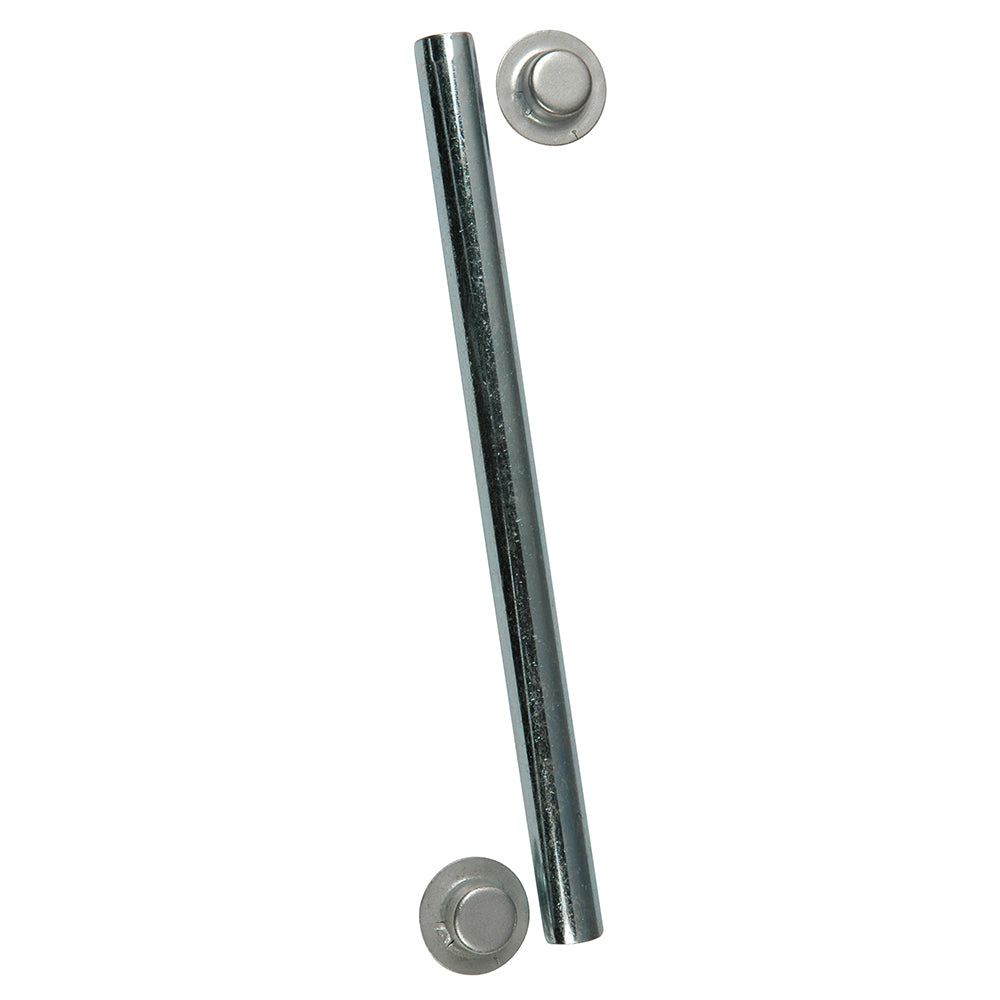 C.E. Smith Package Roller Shaft 1/2-Inch x 5-1/4-Inch with Cap Nuts - Zinc