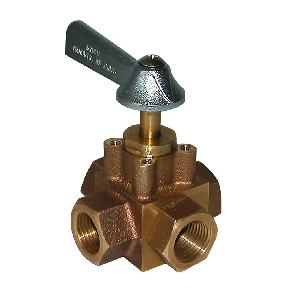 GROCO 1/2 inch 4-Port Tank Selector Valve (Part Number FV-450-X)