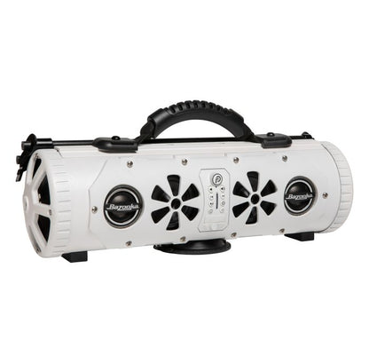 Bazooka Bluetooth Mini G3 Party Bar 16-Inch White - Wireless Portable Sound System