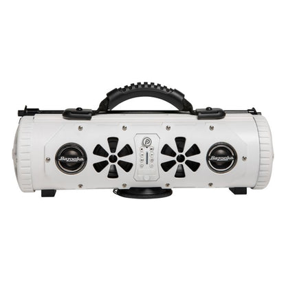 Bazooka Bluetooth Mini G3 Party Bar 16-Inch White - Wireless Portable Sound System