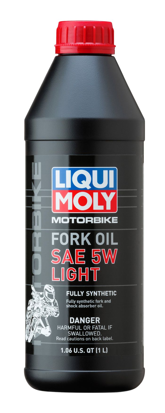 LIQUI MOLY Motorbike Fork Oil 5W Light – 1 Liter, Part #20094