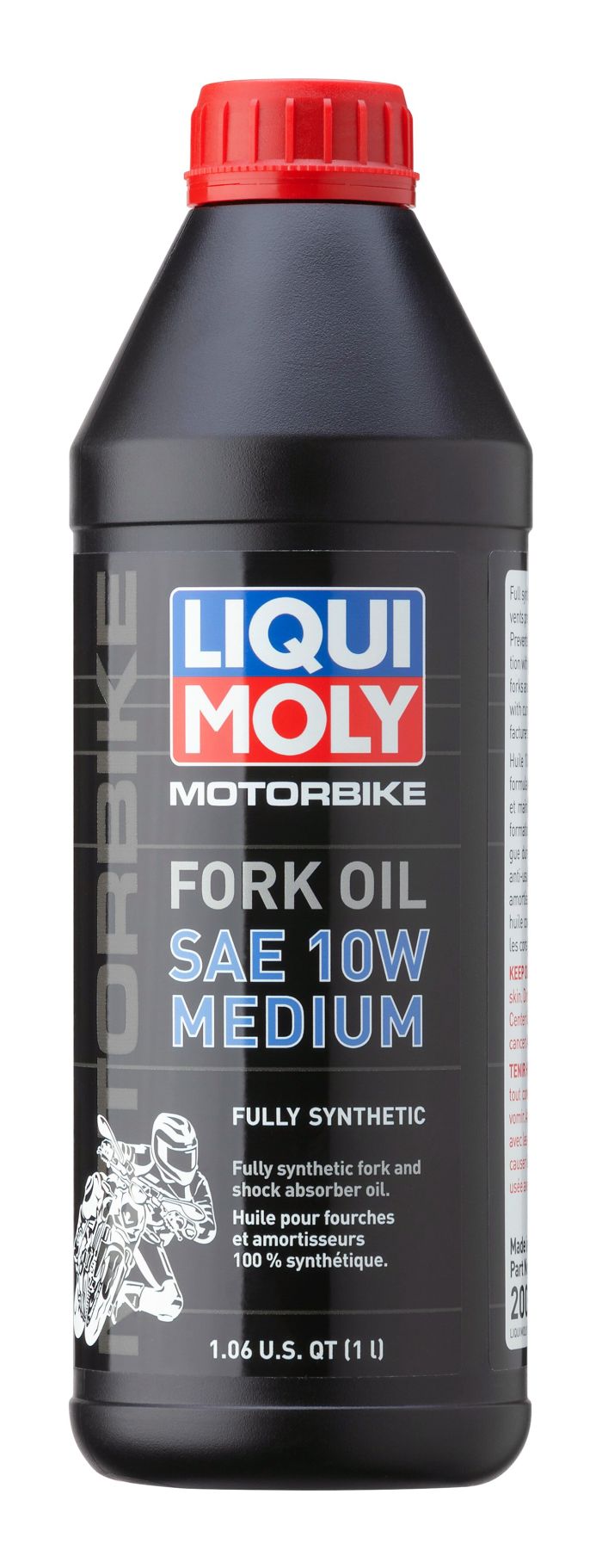 LIQUI MOLY Motorbike Fork Oil 10W Medium – 1 Liter