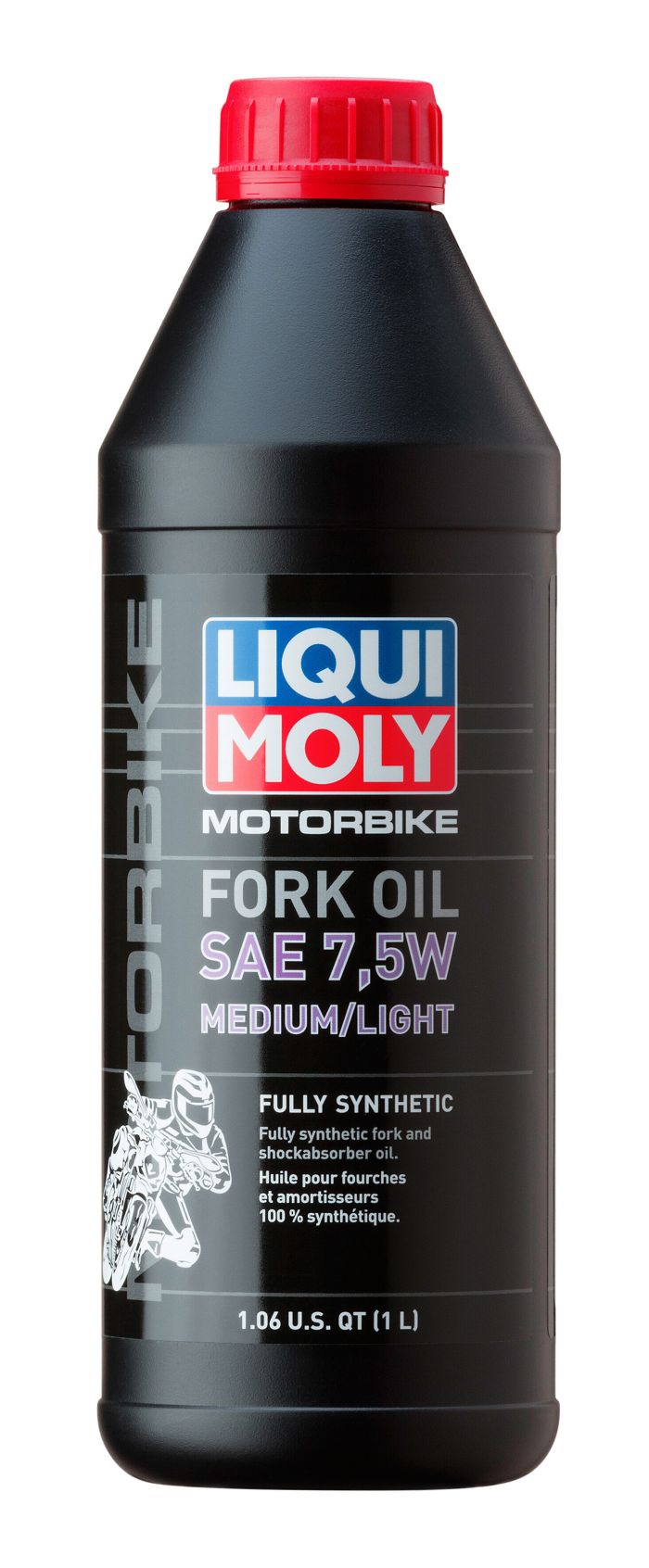 LIQUI MOLY Motorbike Fork Oil 7.5W Medium/Light – 1 Liter