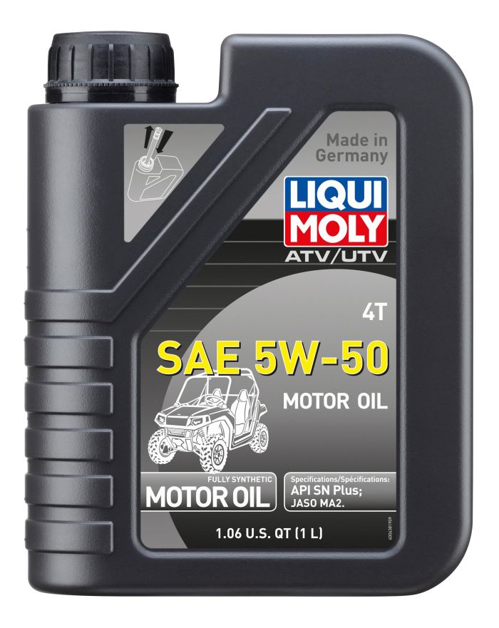 LIQUI MOLY ATV 4T Motor Oil 5W-50, 1 Liter - High-Performance Engine Lubricant
