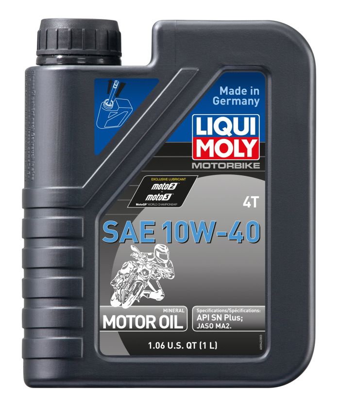 LIQUI MOLY Motorbike 4T 10W-40 - 1 Liter Engine Oil