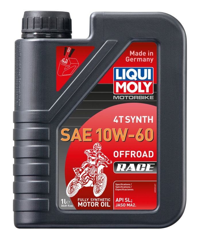 LIQUI MOLY Motorbike 4T Synth 10W-60 Offroad Race - 1 Liter