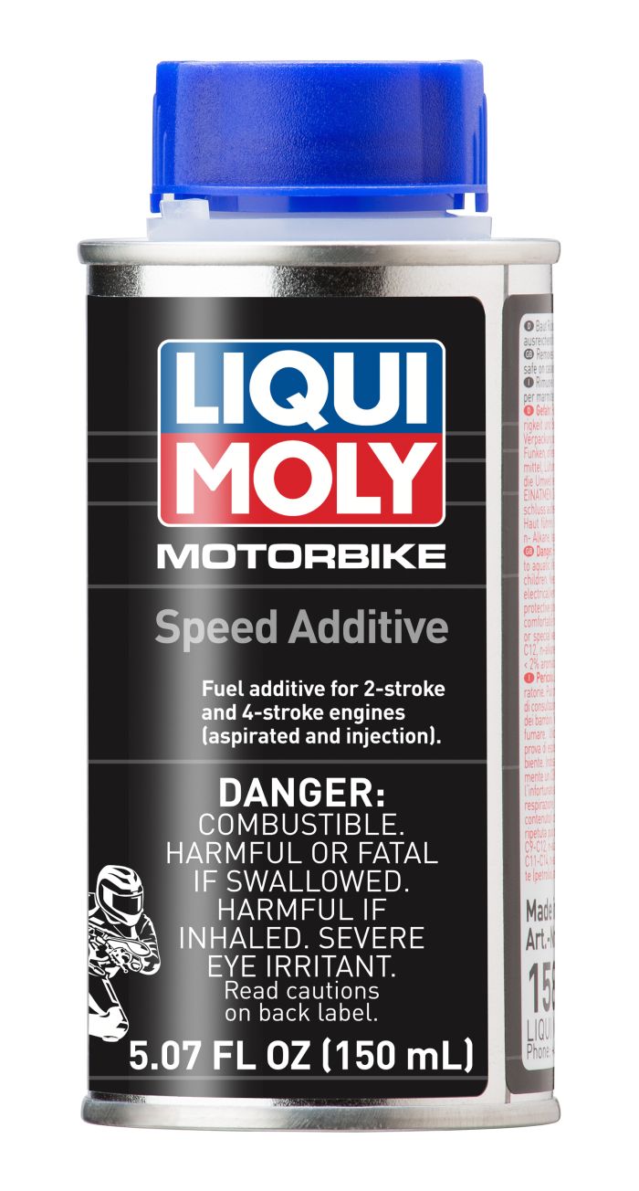 LIQUI MOLY Motorbike Speed Additive 0.15 Liter - Enhance Motorcycle Performance