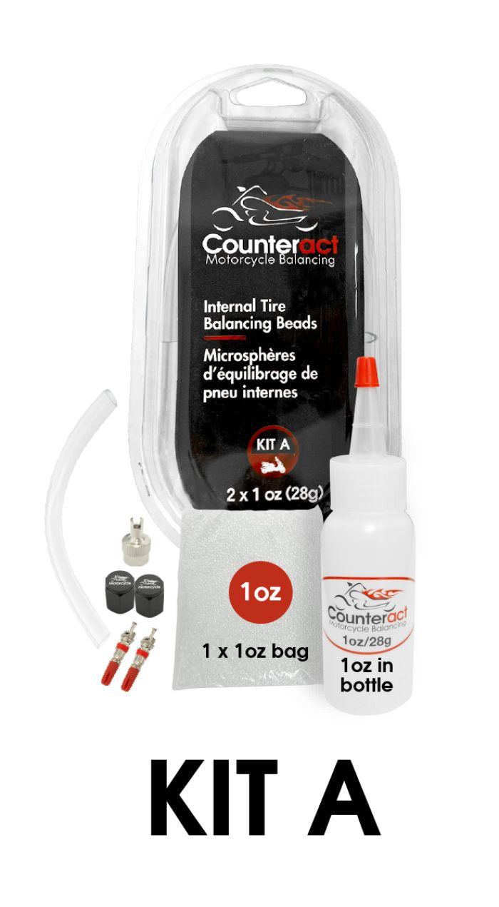 Counteract Bead Kit (2) - 1 oz Bags with Caps, Cores, Core Tool, and Bottle
