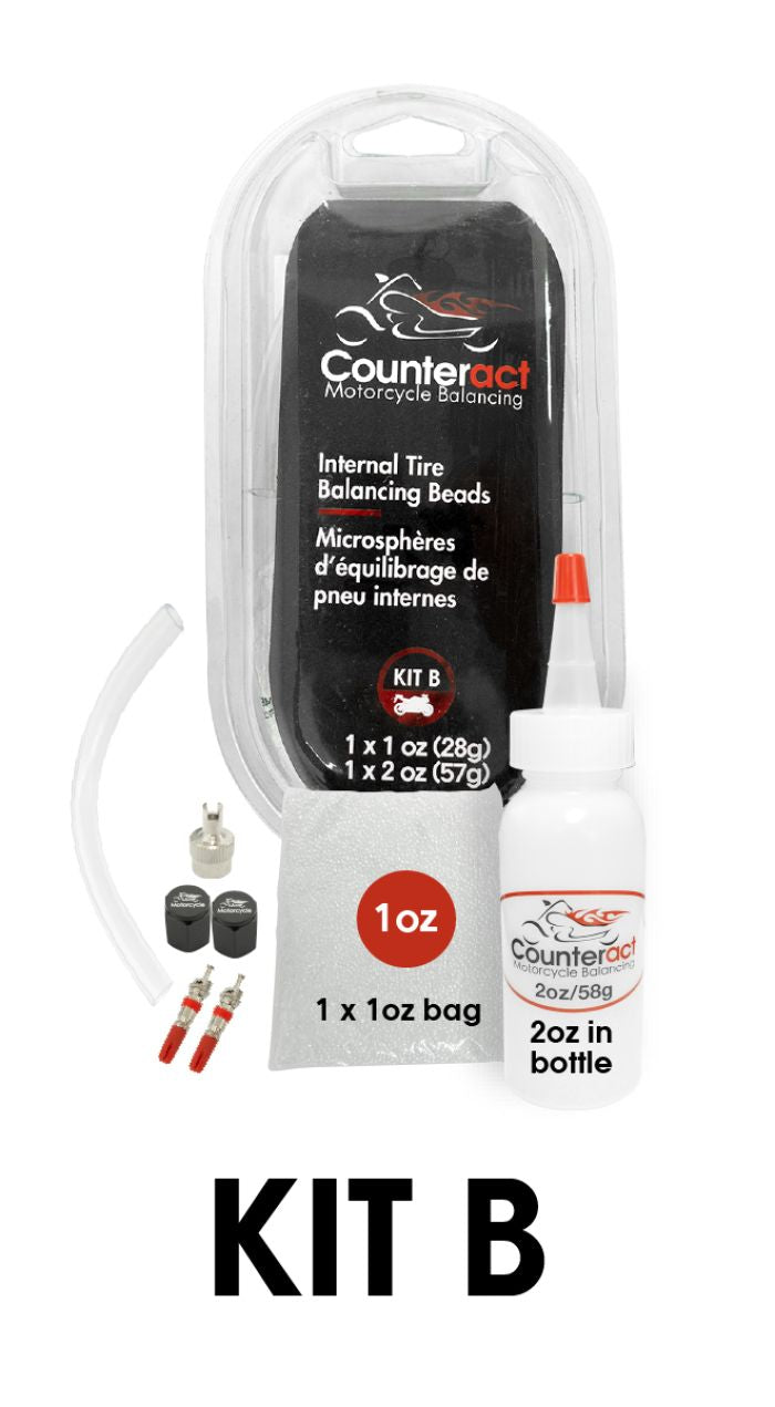 Counteract KIT B – 1 oz & 2 oz Bag Caps, Cores, Core Tool, and Bottle