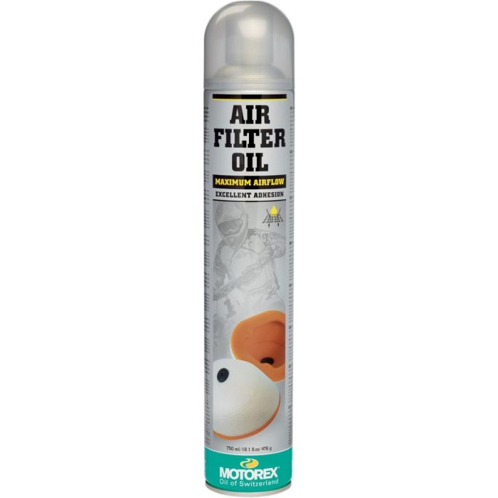 Motorex Air Filter Oil Spray 655 - 750 ml for Optimal Air Filter Maintenance