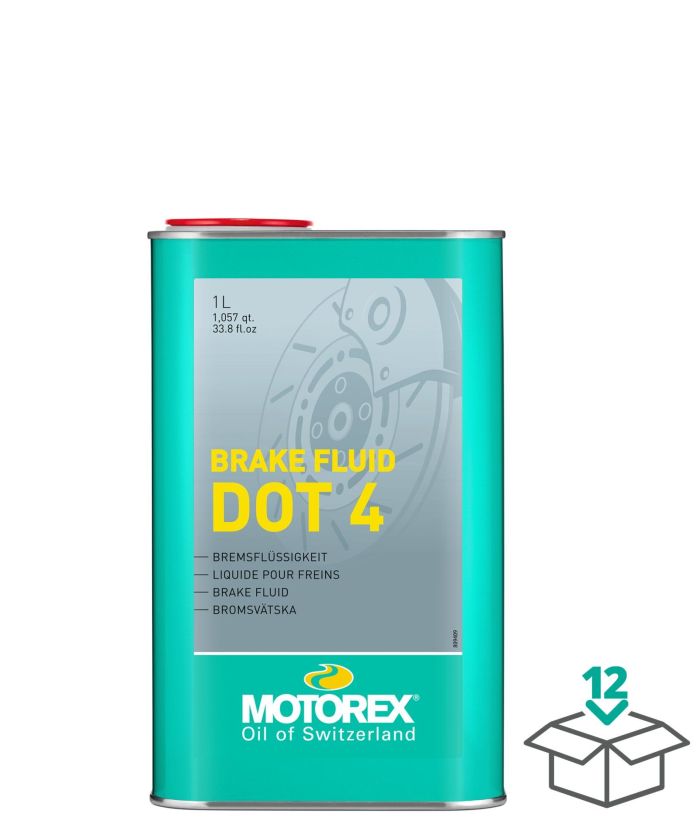 Motorex Brake Fluid DOT 4 – 1 Liter