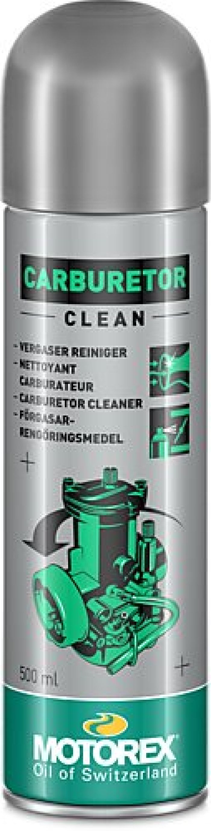 Motorex Carburetor Clean 500 ml – Effective Fuel System Cleaner for Gasoline Engines