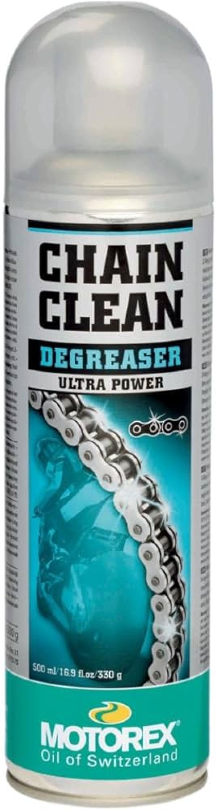 Motorex Chain Clean Degreaser 16.9 oz - Effective Motorcycle Chain Cleaner and Degreaser