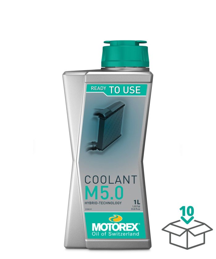 Motorex Coolant M5.0 Ready to Use 1 Liter - High-Performance Engine Cooling Solution