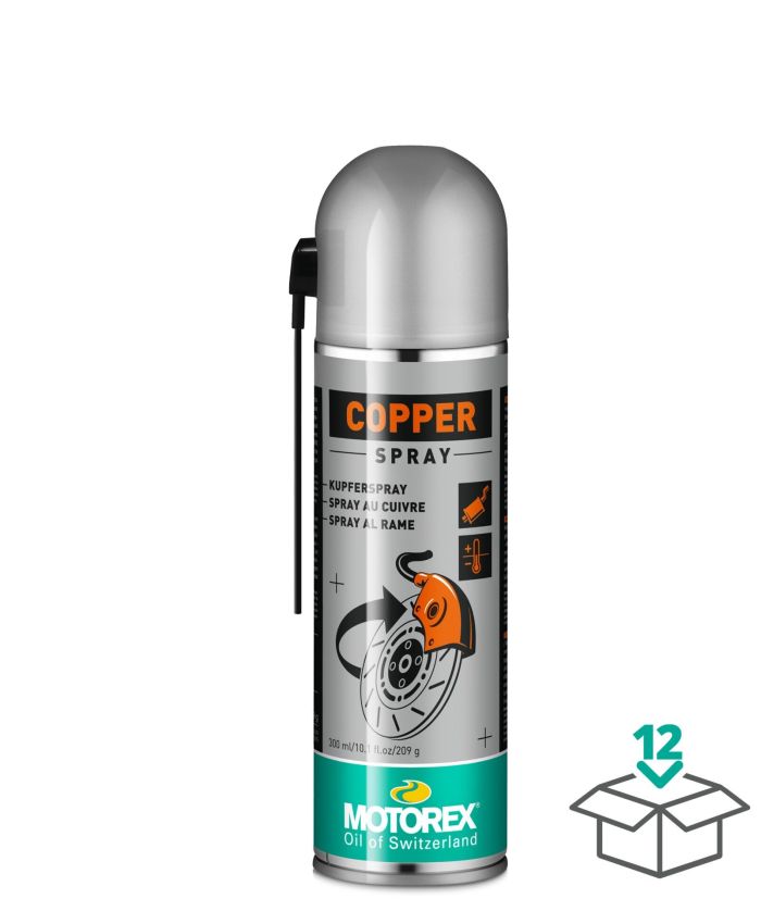 MOTOREX Copper Spray 300 ml - High-Performance Lubricant and Corrosion Protection