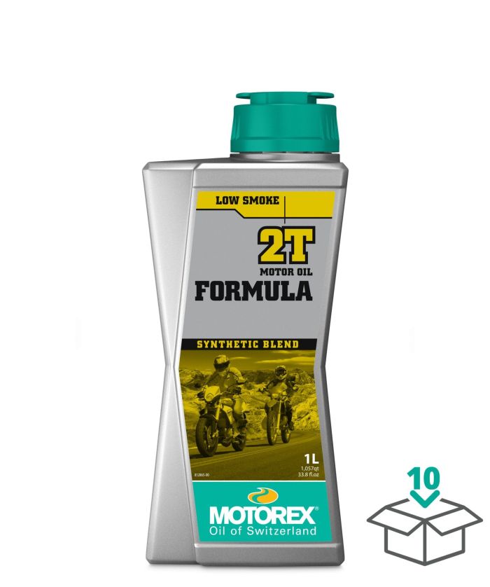 Motorex Formula 2T Synthetic Blend Oil - 1 Liter