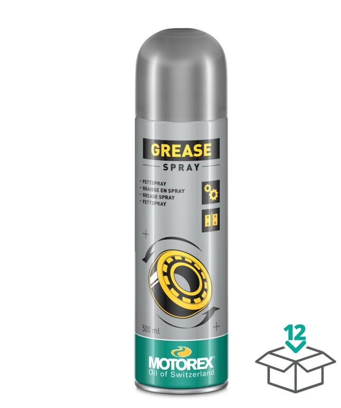 Motorex Grease Spray 500 ml - High-Performance Lubricant for Machinery and Equipment