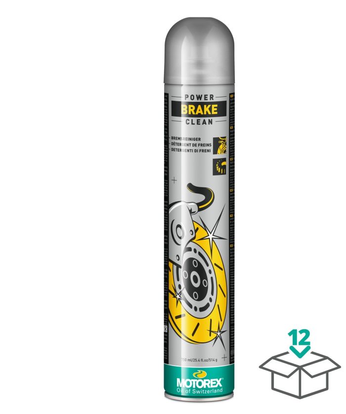 MOTOREX Power Brake Clean Spray 750 ml – High-Performance Brake System Cleaner