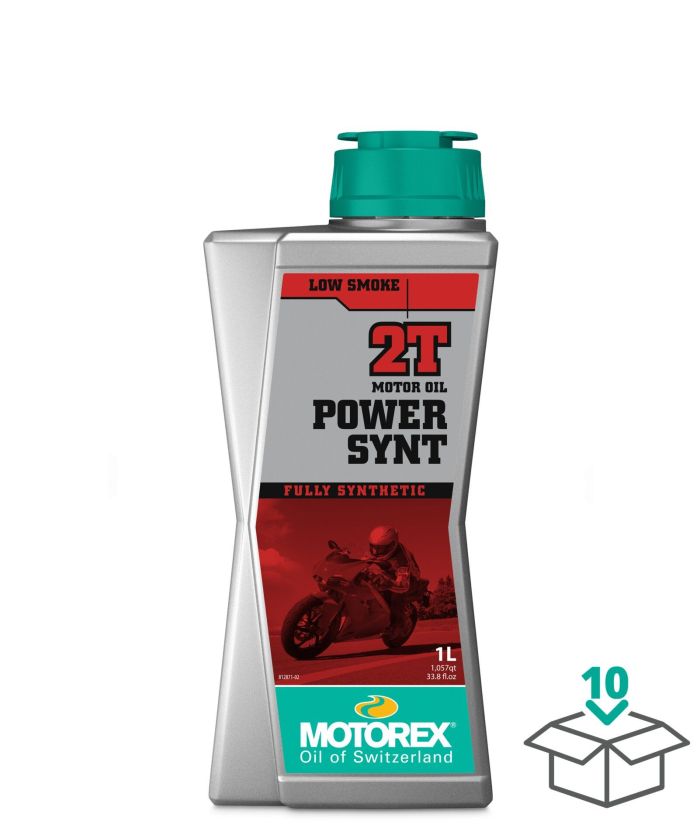 Motorex Power Synt 2T 1 Liter Synthetic Motorcycle Oil