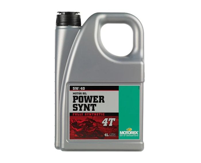 Motorex Power Synt 4T 10W50 Motor Oil - 4 Liter Container