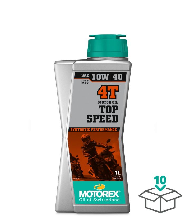 Motorex Top Speed 4T 10W40 Motor Oil - 1 Liter
