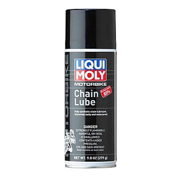 LIQUI MOLY Motorbike Chain Lube 0.40 Liter - Effective Chain Protection and Lubrication