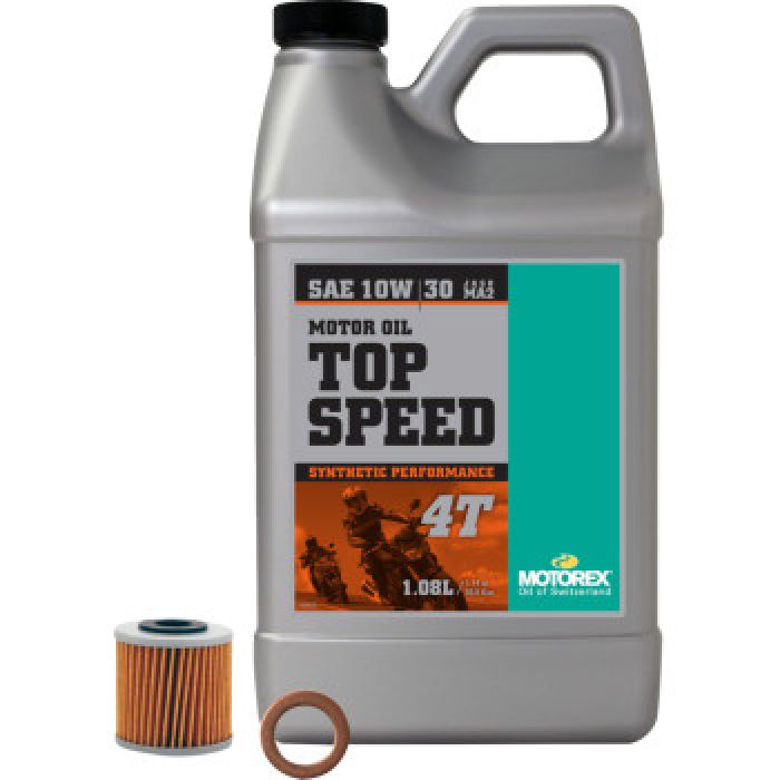 Motorex Oil Change Kit Top Speed 10W-30 for Honda CRF250R - Part #311249