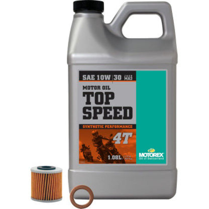 Motorex Oil Change Kit Top Speed 10W-30 for Honda CRF250R - Part #311249
