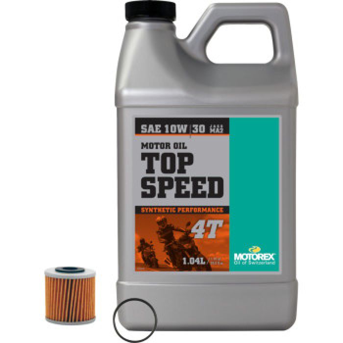 Motorex Oil Change Kit Top Speed 10W-30 for Honda CRF450R - Part Number 311250