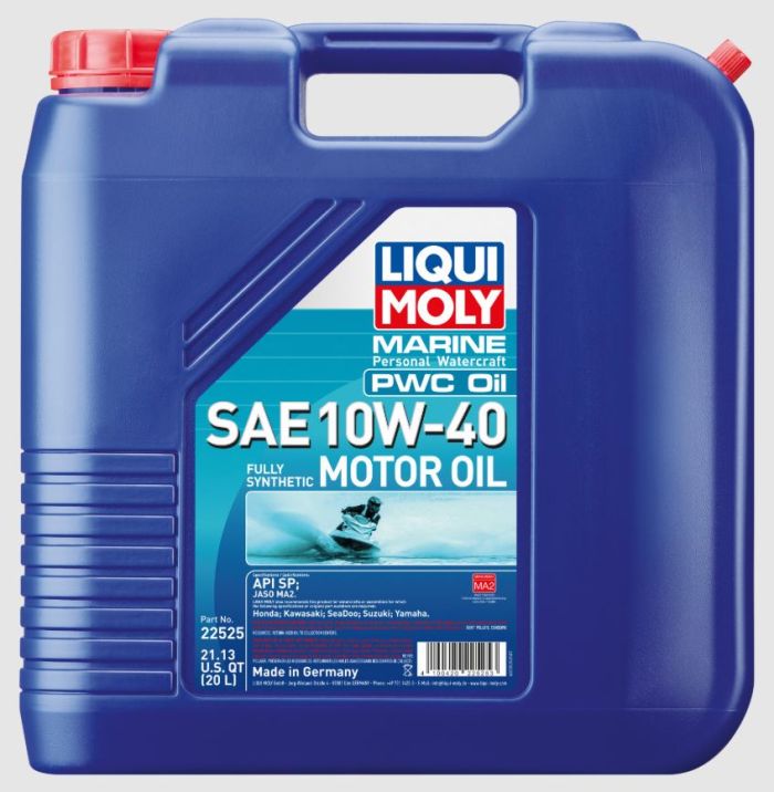 LIQUI MOLY Marine PWC Oil 10W-40, 20L - High-Performance Marine Engine Oil