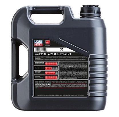 LIQUI MOLY Motorbike HD Synthetic Oil 20W-50 Street - 4 Liters