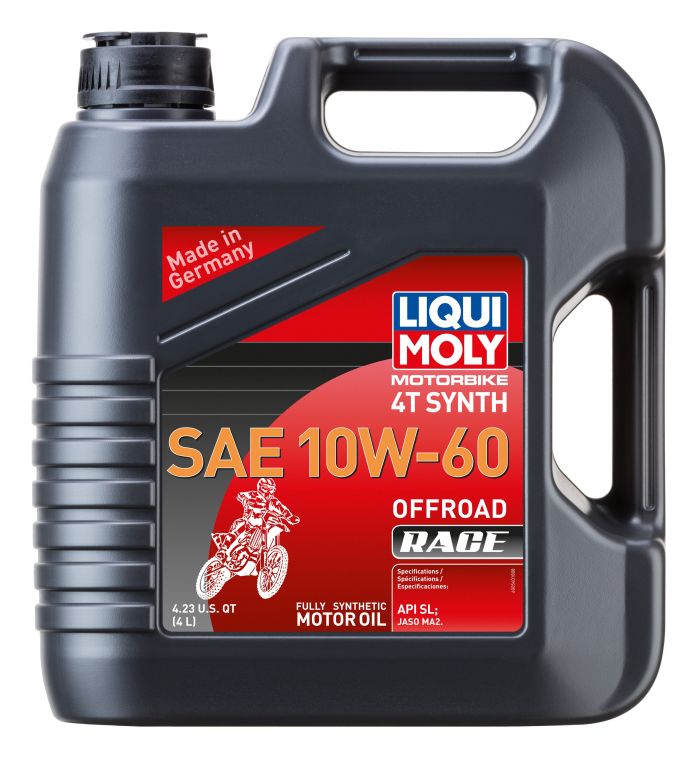 LIQUI MOLY Motorbike 4T Synth 10W-60 Offroad Race 20L