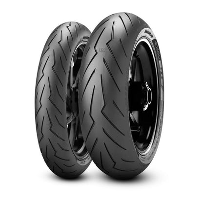 Pirelli Diablo Rosso III 190/50 ZR 17 Motorcycle Tire (73W) TL by Pirelli