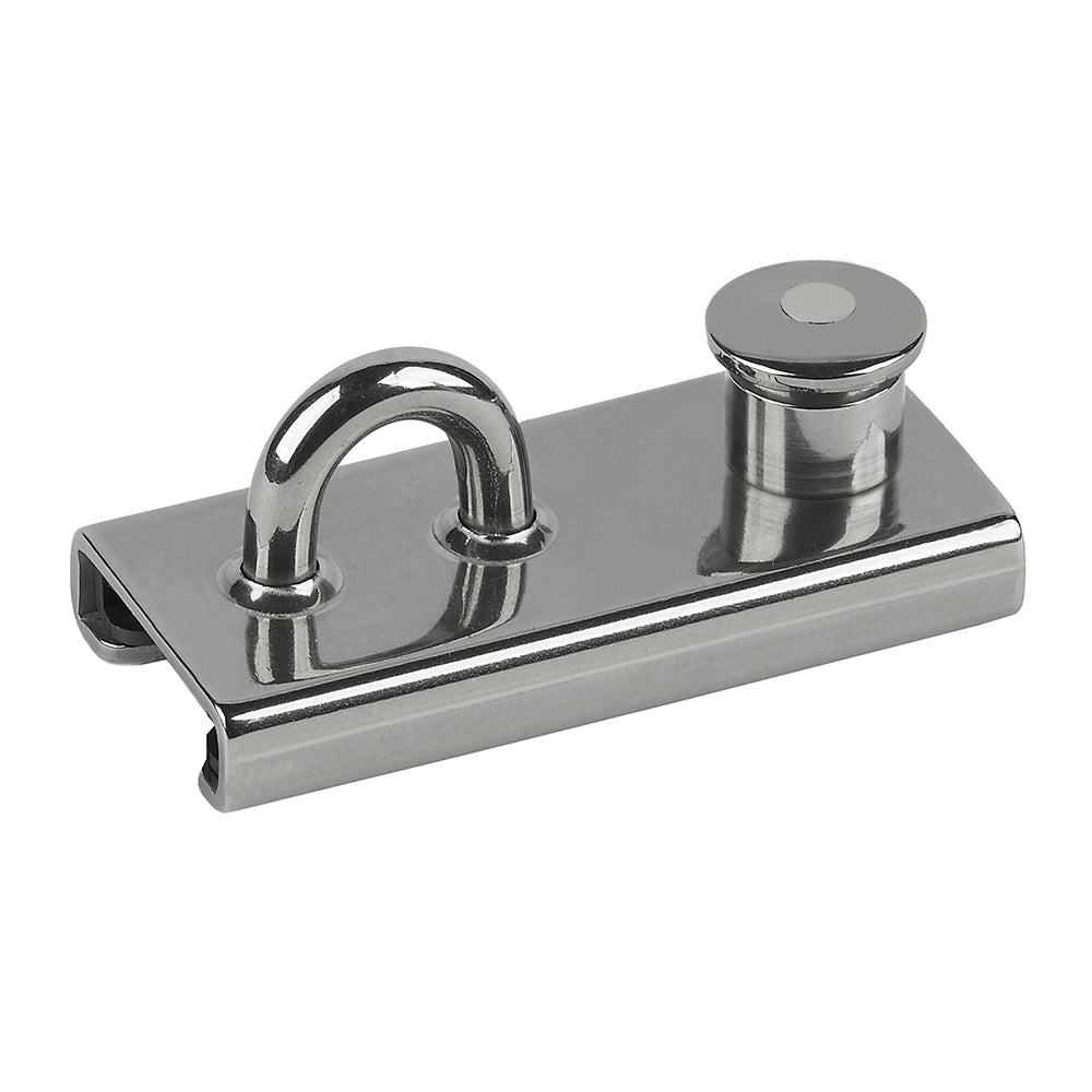 Schaefer Marine T-Track Stainless Steel Slider 1" x 1/8" Lined for Boat Rigging