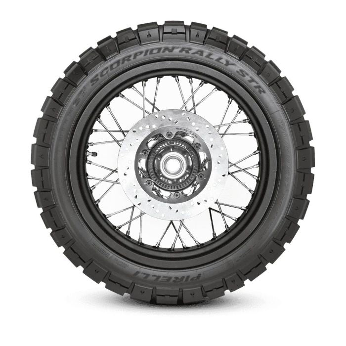 Pirelli Scorpion Rally STR 180/55 R17 M/C 73V Tire for Off-Road and On-Road Adventures