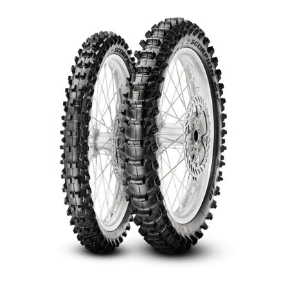Pirelli Scorpion MX Soft Tire - 90/100-16 NHS 51M for Off-Road Motorcycles