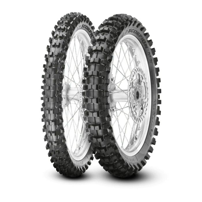 Pirelli Scorpion MX32 Mid Soft Off-Road Motorcycle Tire - 60/100-12 NHS 36M