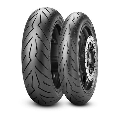 Pirelli Diablo Rosso Scooter Tire 110/70-12 47P TL
