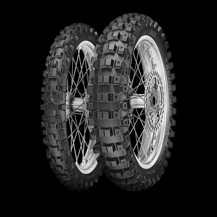 PIRELLI Mid-Hard Stadium Motorcycle Tire 110/90-19 NHS 62M