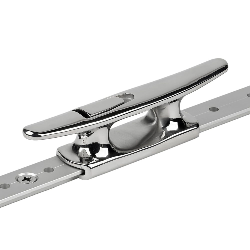 Schaefer Marine Mid-Rail Chock and Cleat in Stainless Steel - Part 70-74