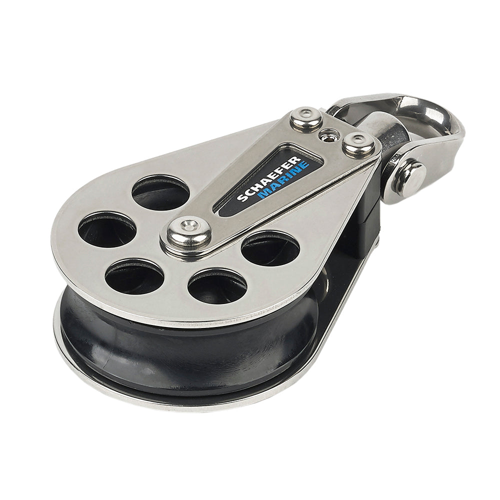Schaefer Marine Single Stainless Steel Block with 60mm Sheave, Part 705-05