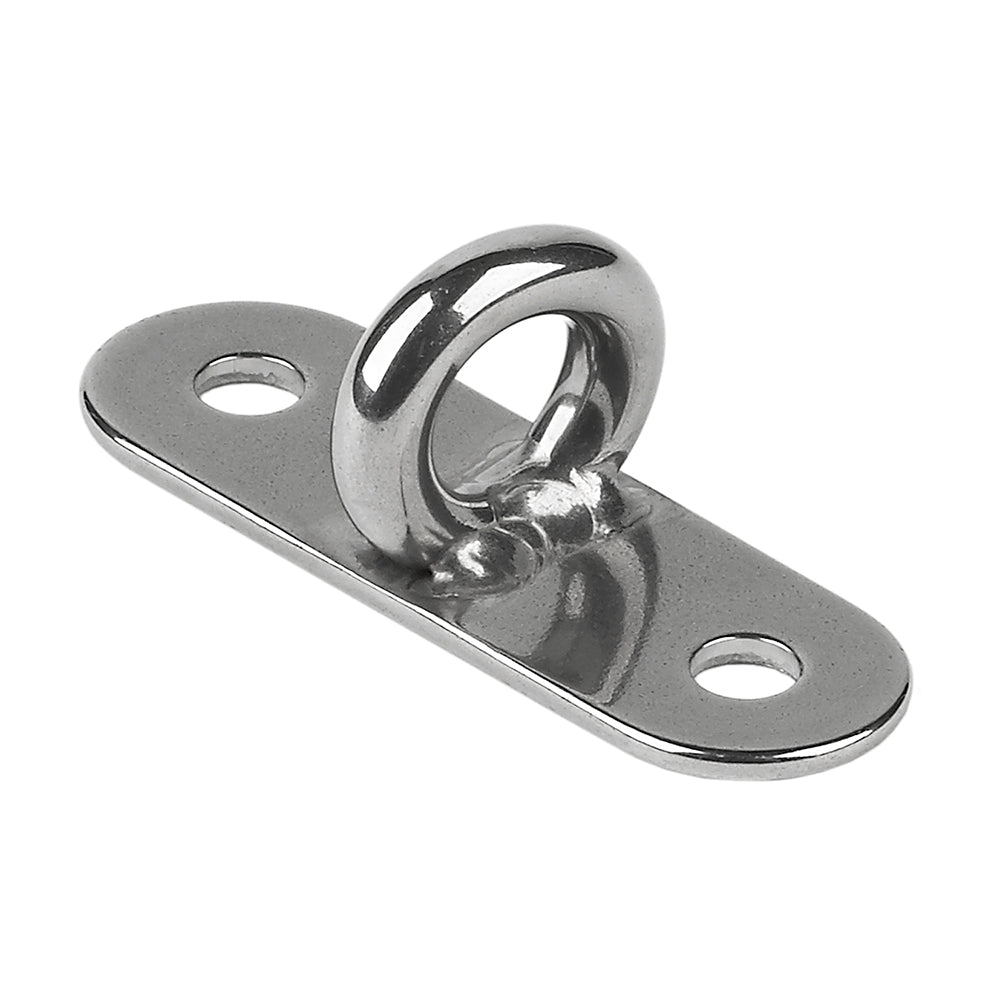 Schaefer Marine Stainless Steel Welded Pad Eye - 1-7/8 inch Length x 5/8 inch Width