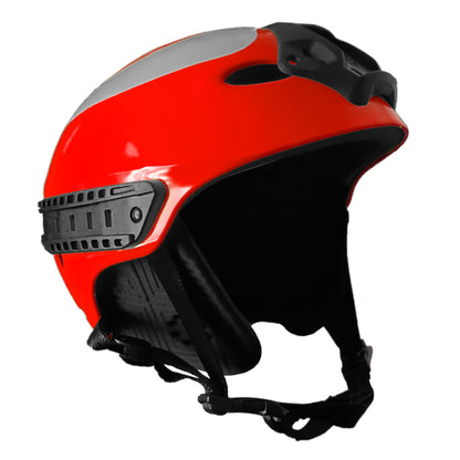 First Watch First Responder Water Helmet - Small/Medium Red with Secure Fit and Mounting Options