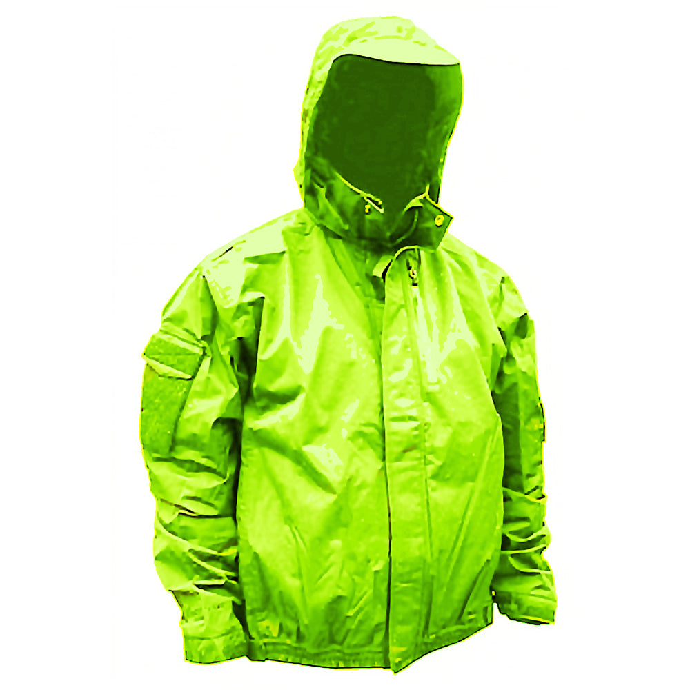 First Watch H20 TAC Jacket Hi-Vis Yellow Large – Waterproof Law Enforcement Rain Jacket