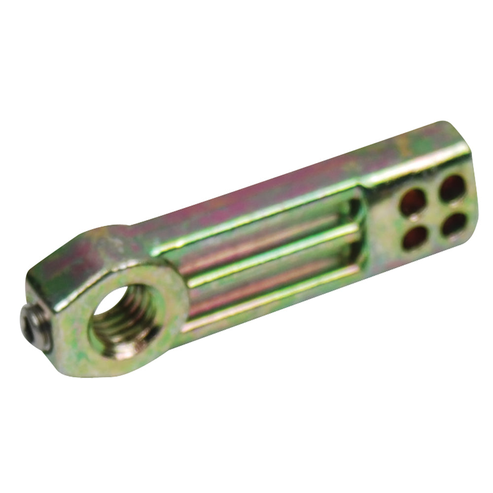Whitecap S-0226SL Straight Short Cam Bar with Thread - 1-7/8 Inch Length