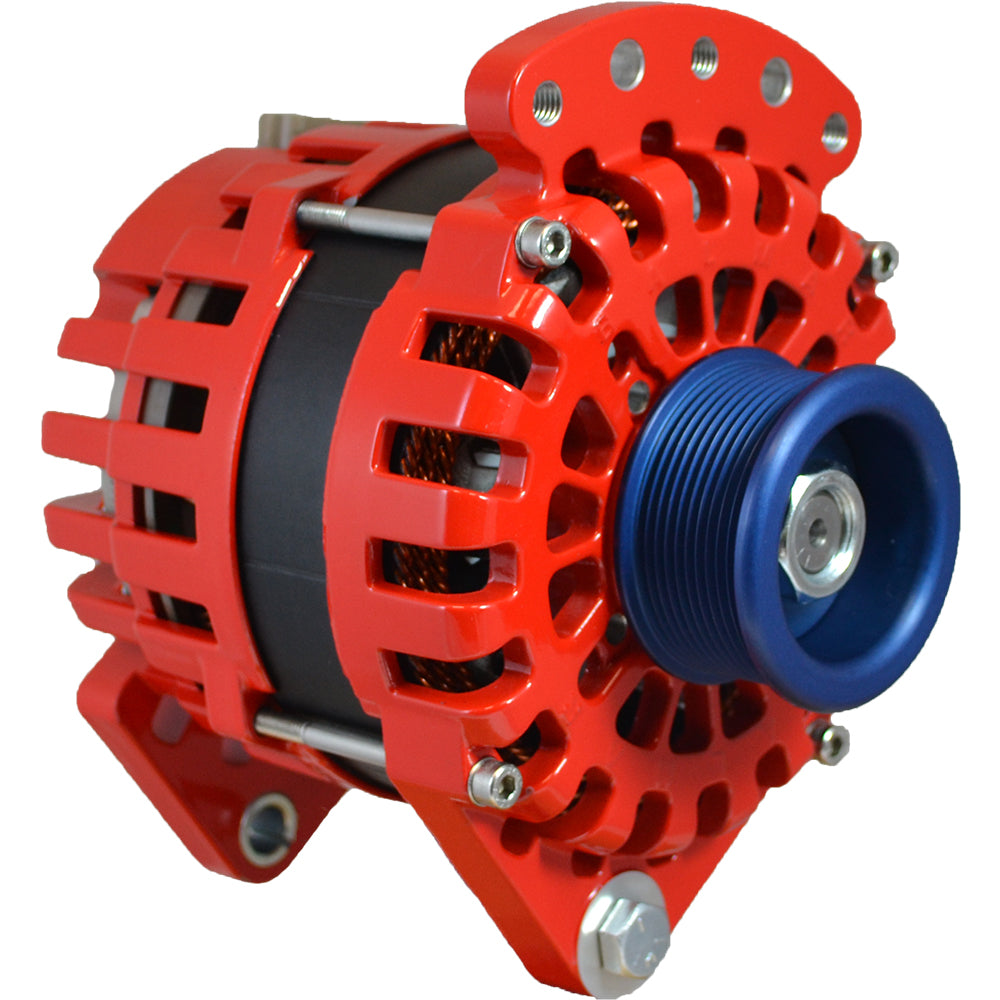 Balmar Alternator 3.15-Inch Dual Foot Saddle J10 Serpentine Pulley - 170 Amp 12V Marine Power Upgrade